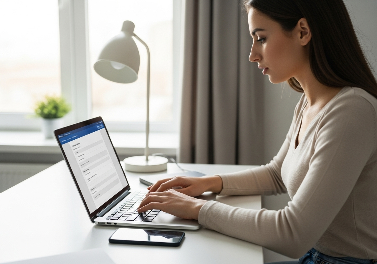 Paso 1 - Completar formulario