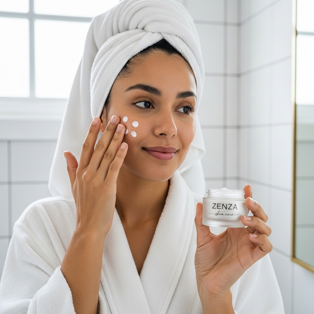 Paso 2 - Aplicar Zenza Cream